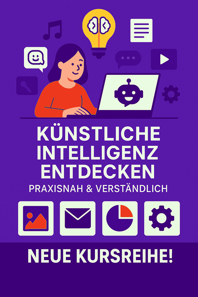 Flyer für Kursreihe Künstliche Intelligenz Flyer für Kursreihe Künstliche Intelligenz